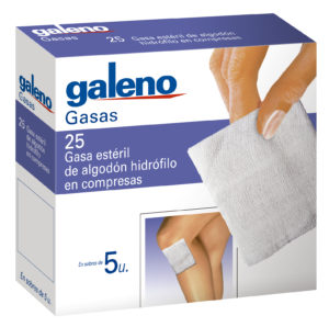 Gasa Galeno 25 udes