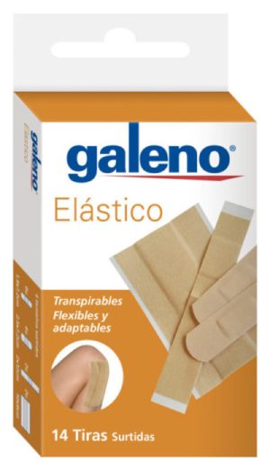 Galeno Elástico Piel Surtidas 14 unidades