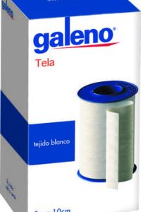 Galeno Tela Blanco 5x10cm