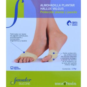 Almohadilla Plantar Hallux Valgus Talla S Silimed