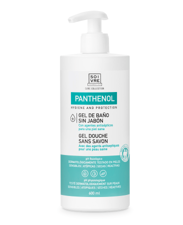 Gel Baño S/Jabón Panthenol 600ml Soivre