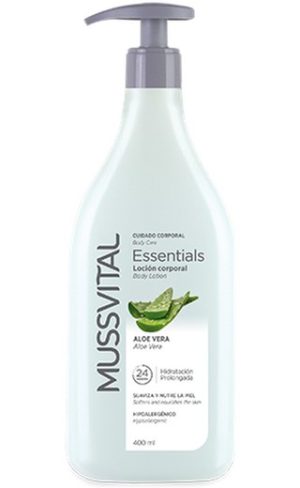 Loción Corporal Mussvital Aloe Vera 400ML