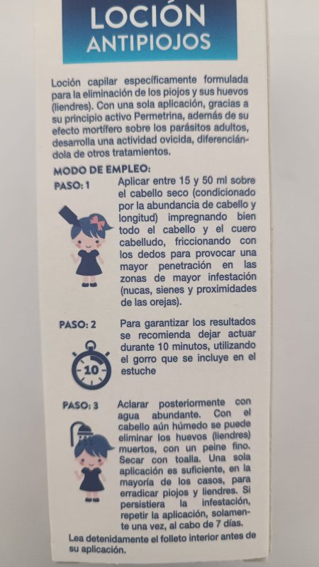 ZZ Loción Elimina Piojos y Liendres 100ml - Imagen 3
