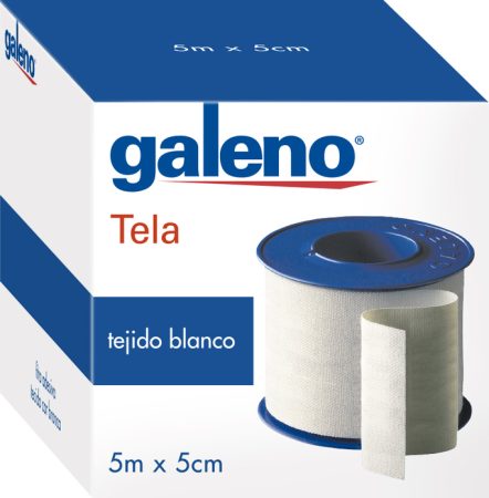 Galeno Tela Blanco 5mx5 cm