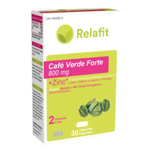 Café Verde Forte 30 cápsulas Relafit