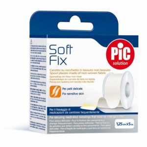 Esparadrapo soft fix rollo blanco 1,25x5