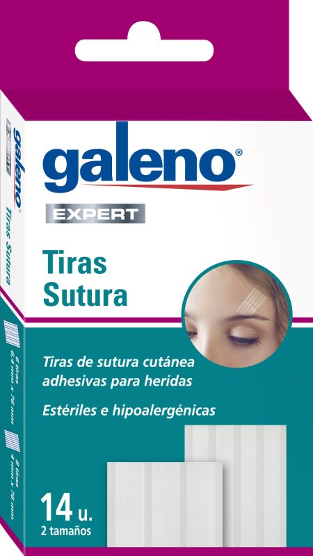 Galeno Tiras Sutura 14 udes 2T