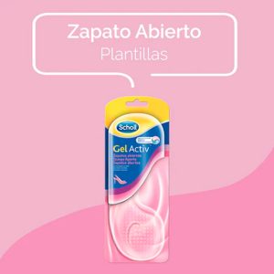 Plantillas Scholl Gel Activ Zapato Abierto