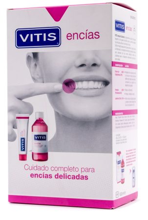 Pack Vitis Encías Pasta 100ML+Colutorio 500ML