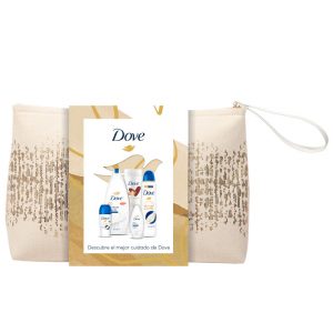 Dove Neceser 5 piezas Gel 250ml+DEO Roll-On 50ml