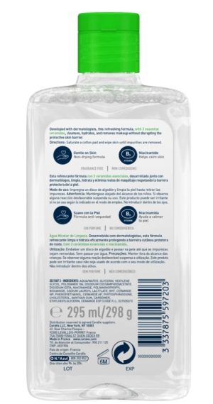 Agua Micelar Hidratante Cerave 296ml - Imagen 2