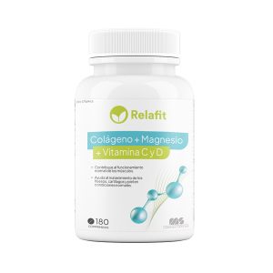 Colágeno+Magnesio Relafit 180 cp