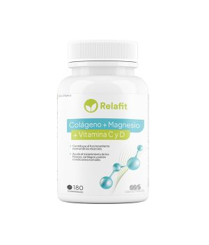 Colágeno+Magnesio Relafit 180 cp